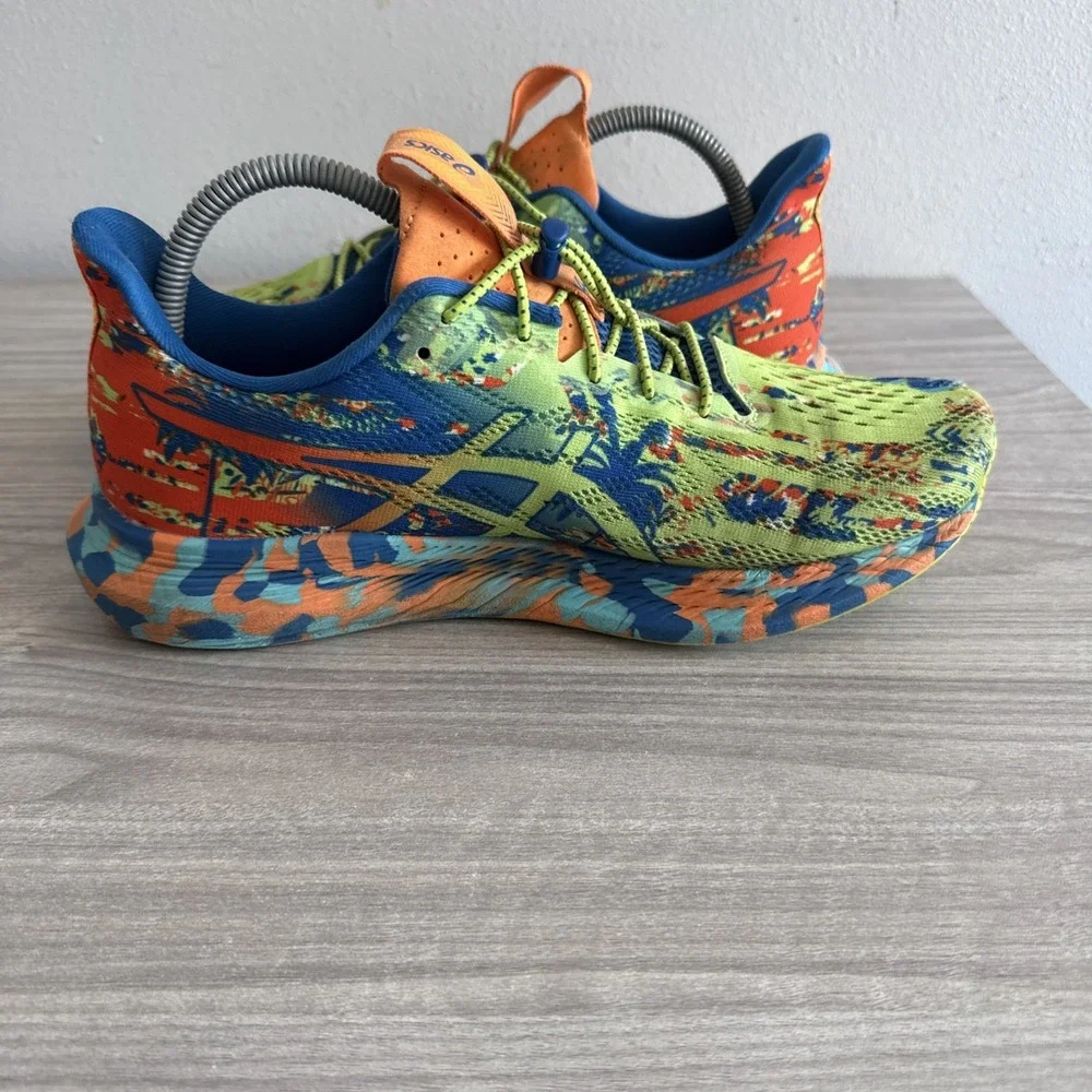 Asics Noosa Tri 14 1011B368 Hazard Green Running Shoes Men Size 9 Sneakers